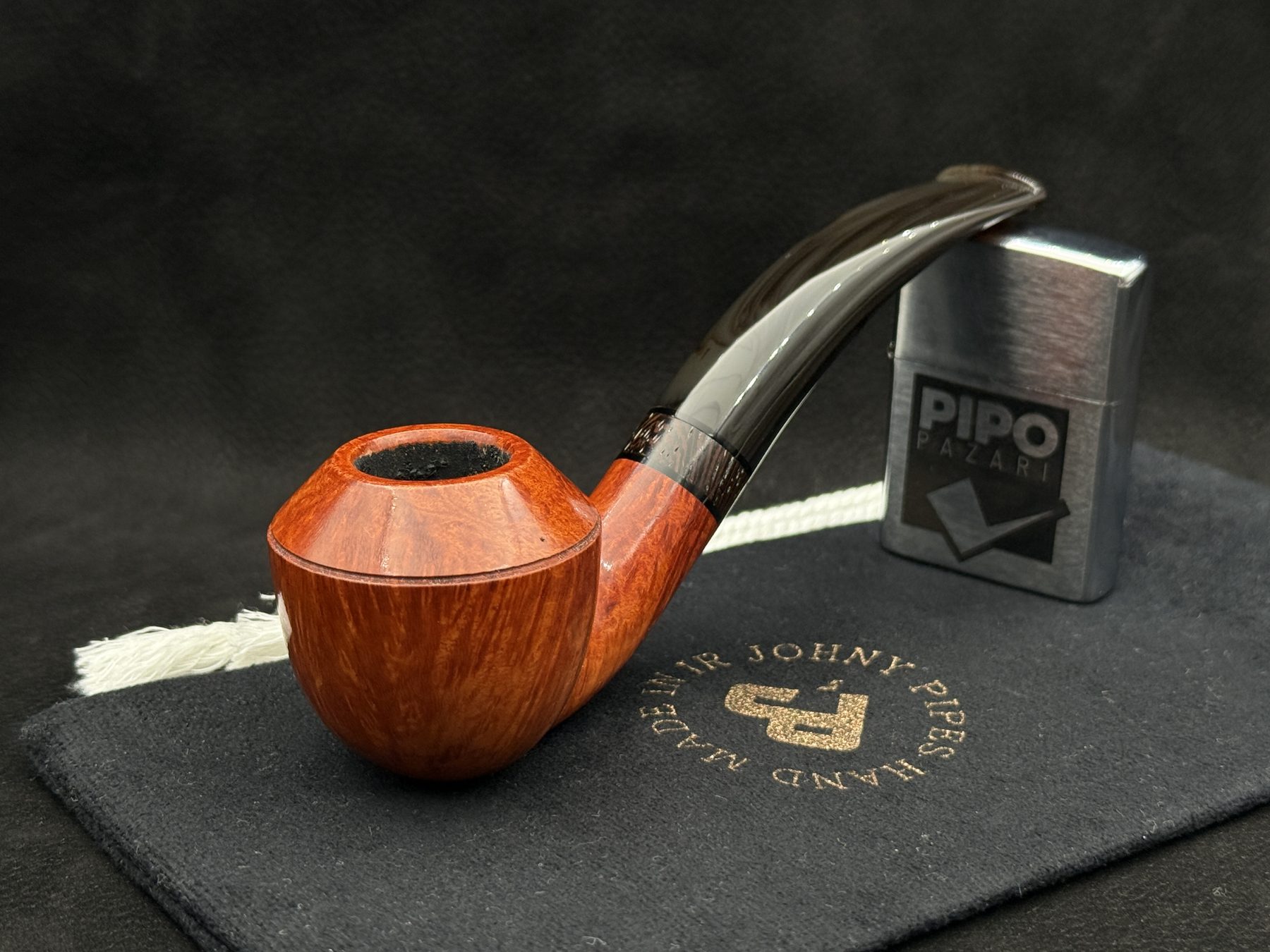 JOHNY PIPES PALLAS CAT 217 BENT - Yumuşak Hatlarda Modern Çekicilik