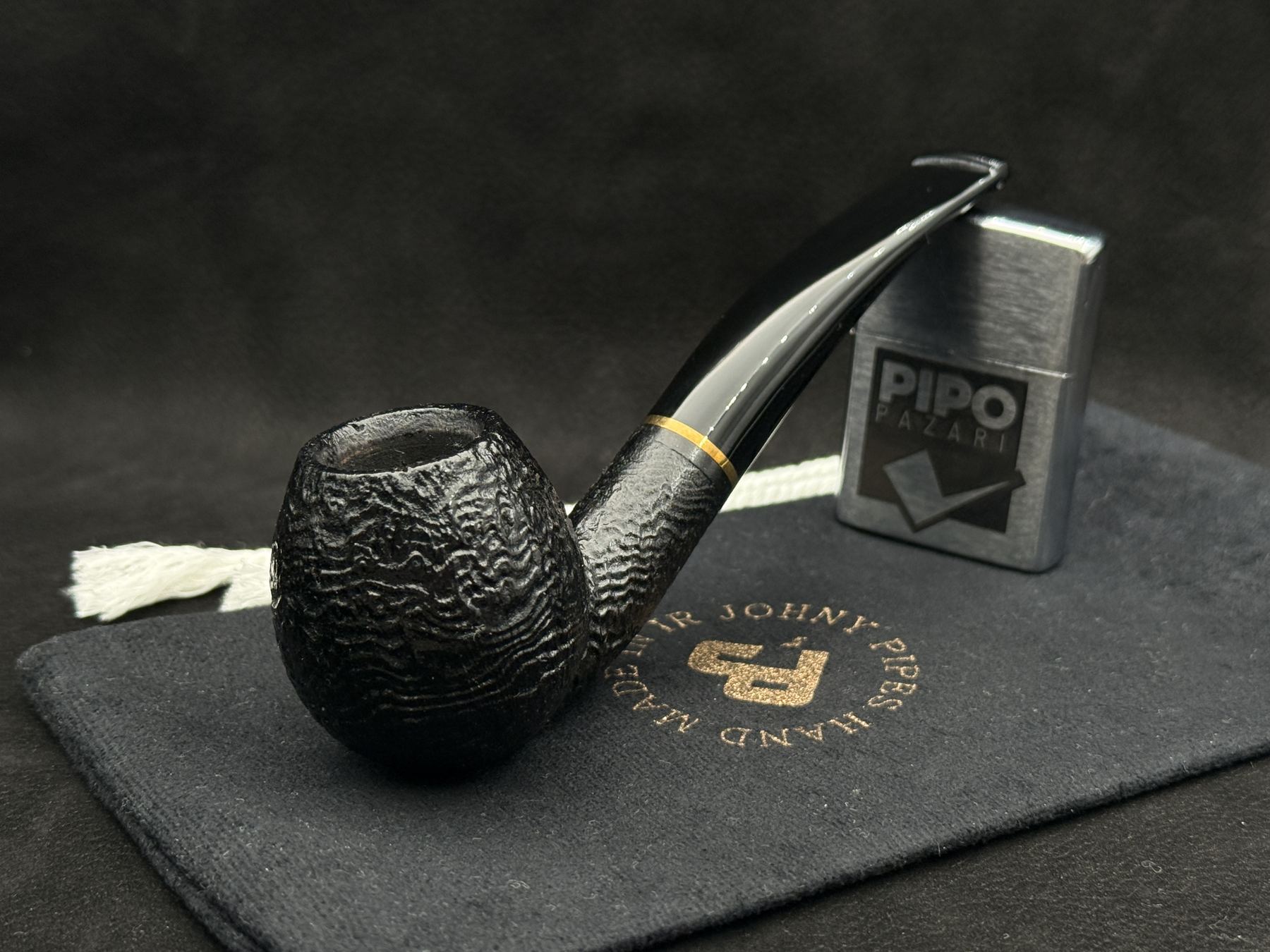 JOHNY PIPES TOCA 240 BENT - Dokuda Yoğun Karakter