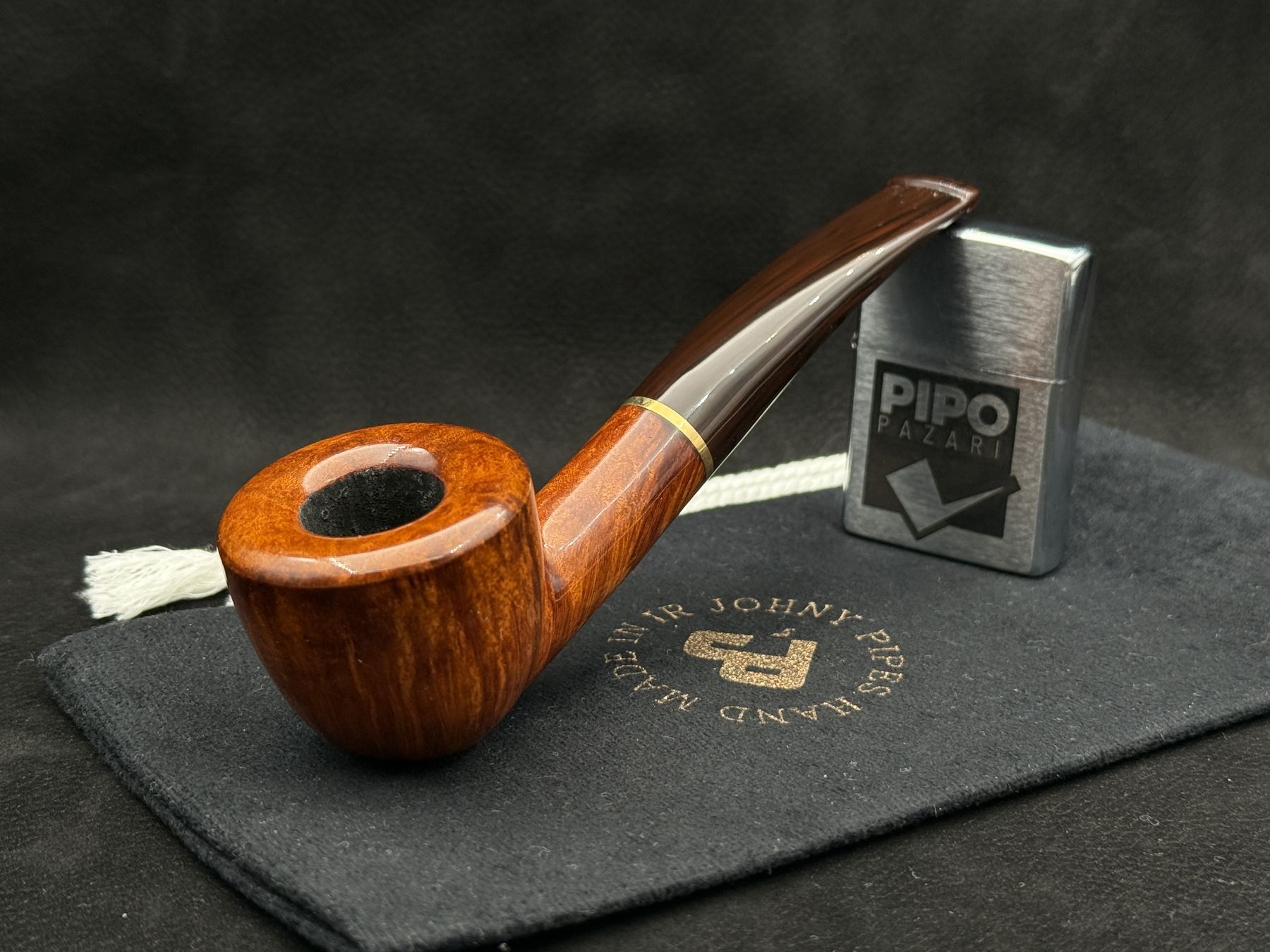 JOHNY PIPES CUMBERLAND 245 BENT - Modern Gövdede Derin Ruh