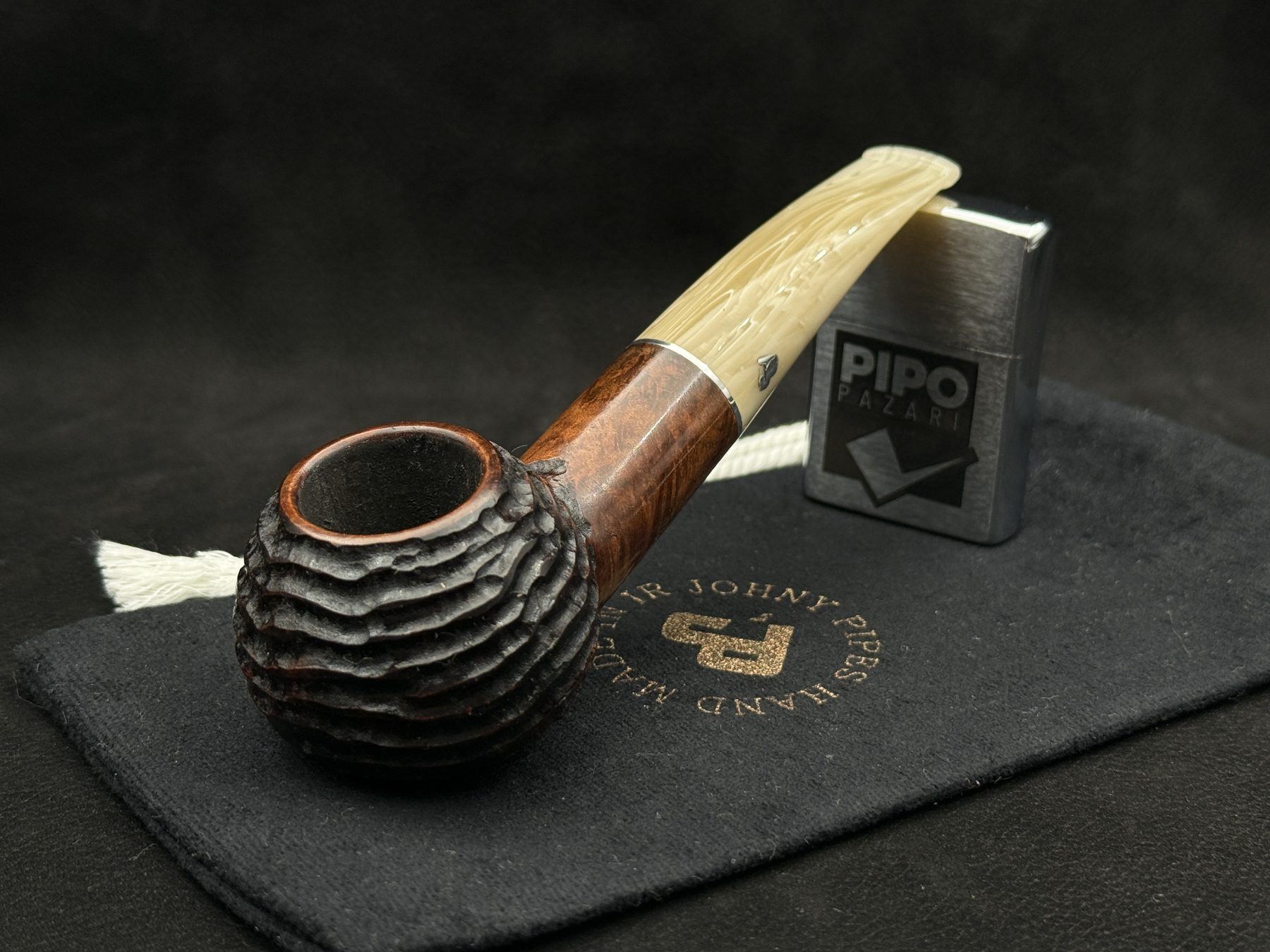 JOHNY PIPES ASH 306 AUTHOR RUSTİK - Doğanın İzlerini Taşıyan Karakter