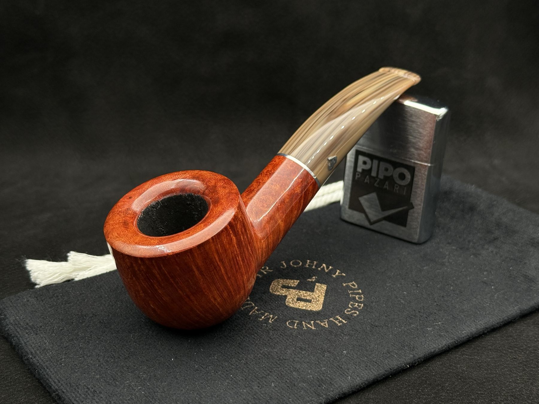 JOHNY PIPES ASH 308 POT AUTHOR - Geniş Haznede Serin ve Keyifli İçim