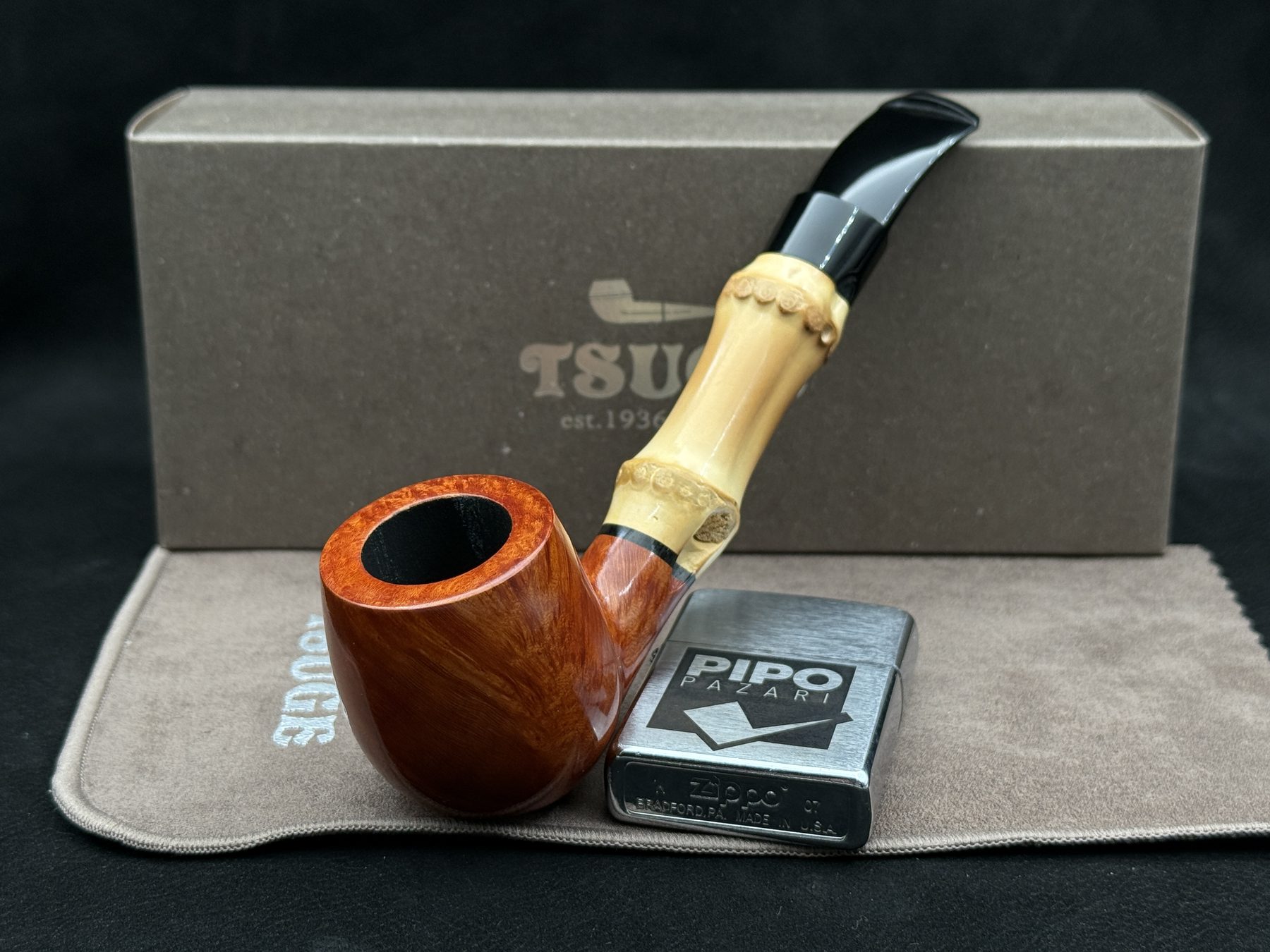 TSUGE BAMBOO SMOOTH HALF BENT - Sade Çizgilerde Ustalığın İzleri
